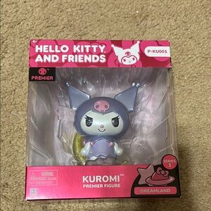 Hello Kitty Kuromi Premier Figure - Pink and Black